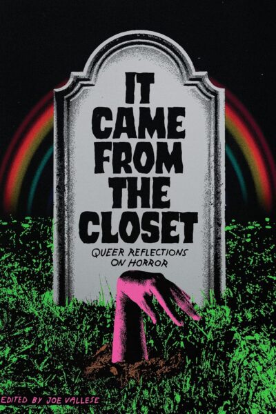 It Came From The Closet Book Front Cover Graveyard Hand Zombie Spooky