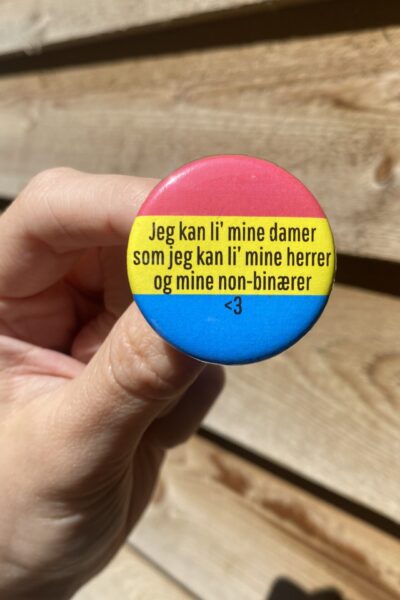 Badge: Jeg kan li mine damer