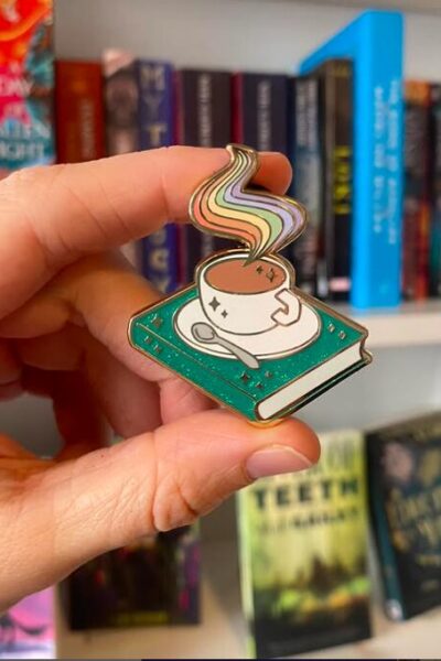 Buens støttepin med glitter (Grøn)